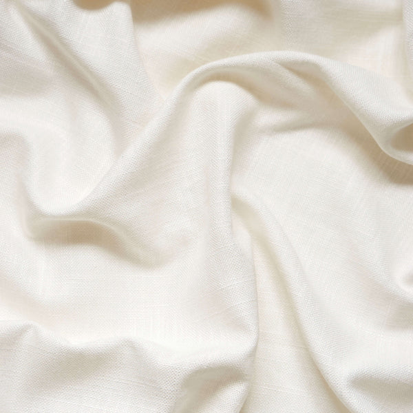 Curtain linen fabric sample – Off-white