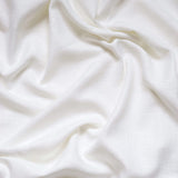 Linen roman blind - Pure white