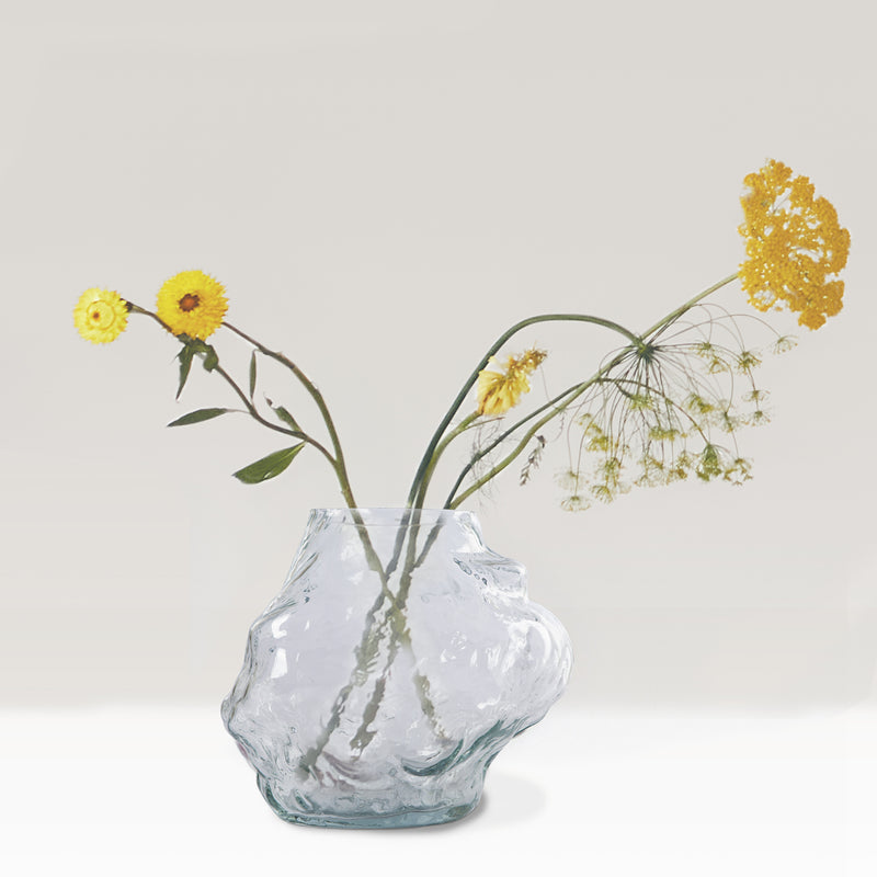 HKLiving cloud glass vase