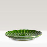HKLiving emerald ceramics side plates, set of 2