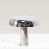 HKLiving mushroom chrome table lamp