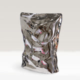HKLiving chrome bag of crisps vase