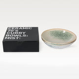 HKLiving 70s ceramics curry bowls, mist, set of 2