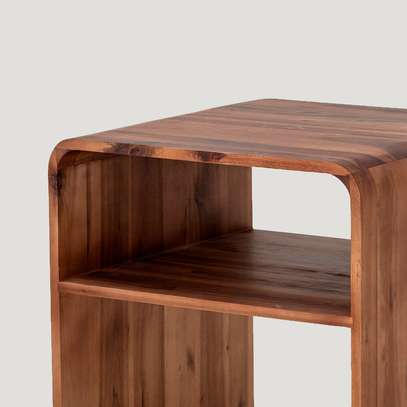 Hassel Acacia wood side table
