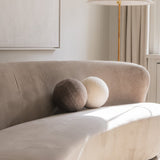 Gotain sculptural sphere cushion - Mink