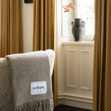 Merino wool throw