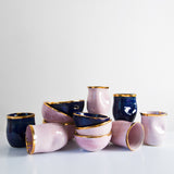 Handmade mug with 24 carat gold - Att Pynta