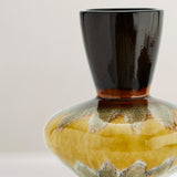 Maya large handcrafted glazed vase