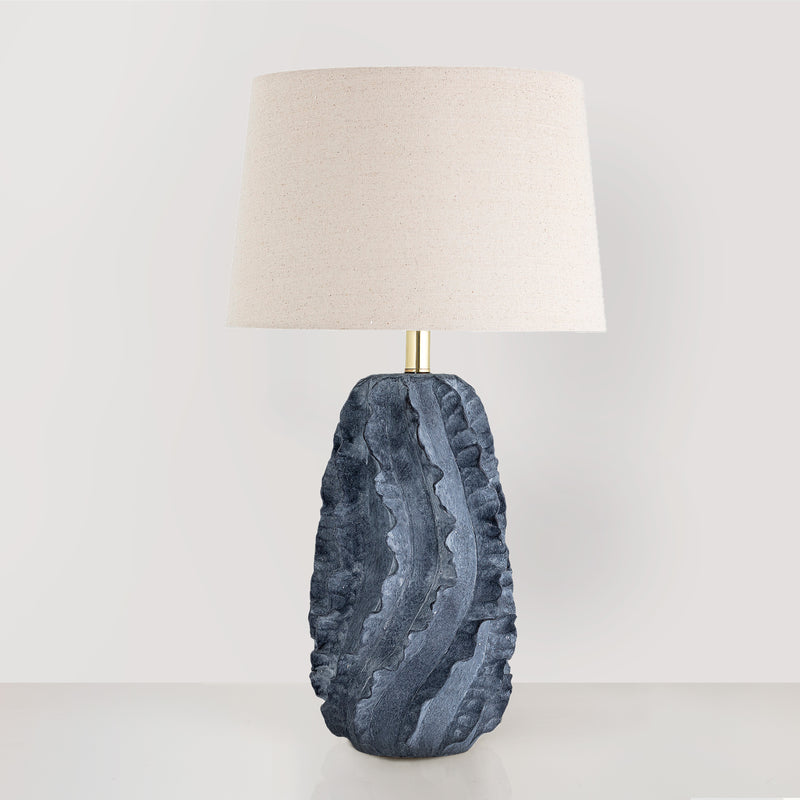 Natika table lamp with linen lampshade