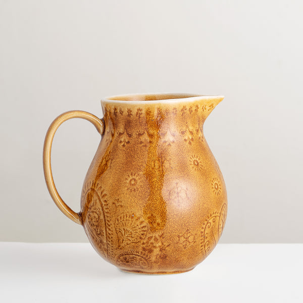 Rani handcrafted glazed stoneware jug (last 1)