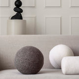 Gotain sculptural sphere cushion - Mink