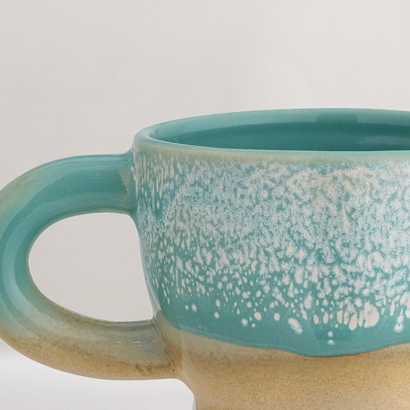 Safie glazed stoneware mug