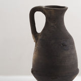 Selma handcrafted terracotta vase with handle