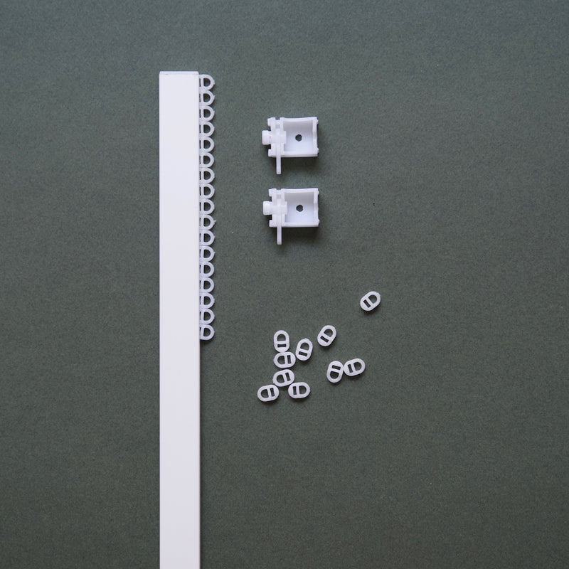 Custom track, black - 530cm