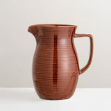 Willow handcrafted glazed stoneware jug