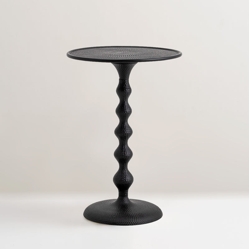 Anka black metal side table - Express delivery
