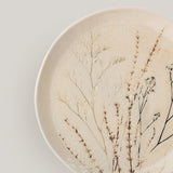 Bea handcrafted glazed stoneware plate