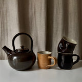 Rune Handmade glazed mug with handle