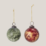 Loba glass baubles - Set of two