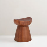 Luc rubberwood stool
