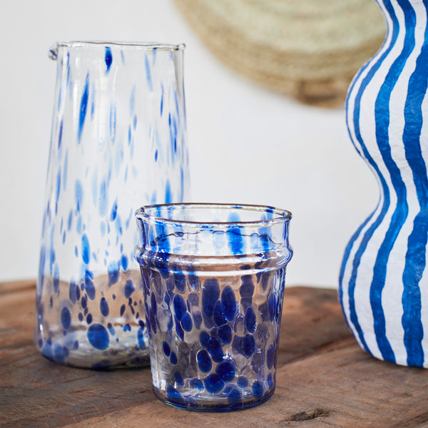 Bodil mouth-blown water glass