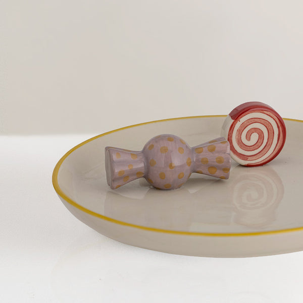 Mylie Stoneware glazed sweet platter