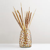 Petal large handblown glass vase