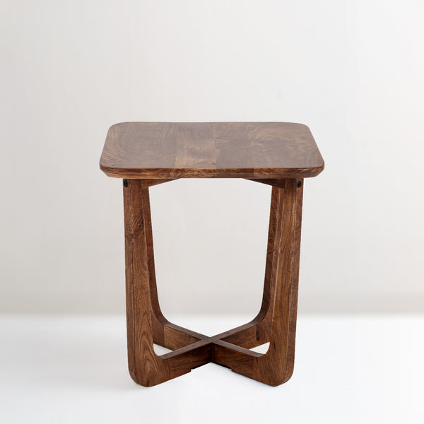 Rine mango wood side table