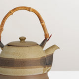 Solange handcrafted teapot with bamboo handle