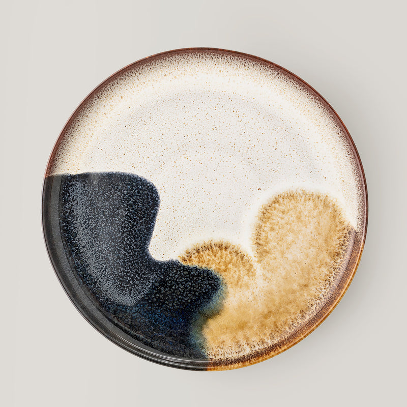 Jules handmade natural glazed stoneware plate