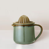 Handcrafted stoneware lemon juicer