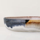 Jules handcrafted natural glazed serving bowl