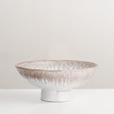 Caya handcrafted glazed serving bowl