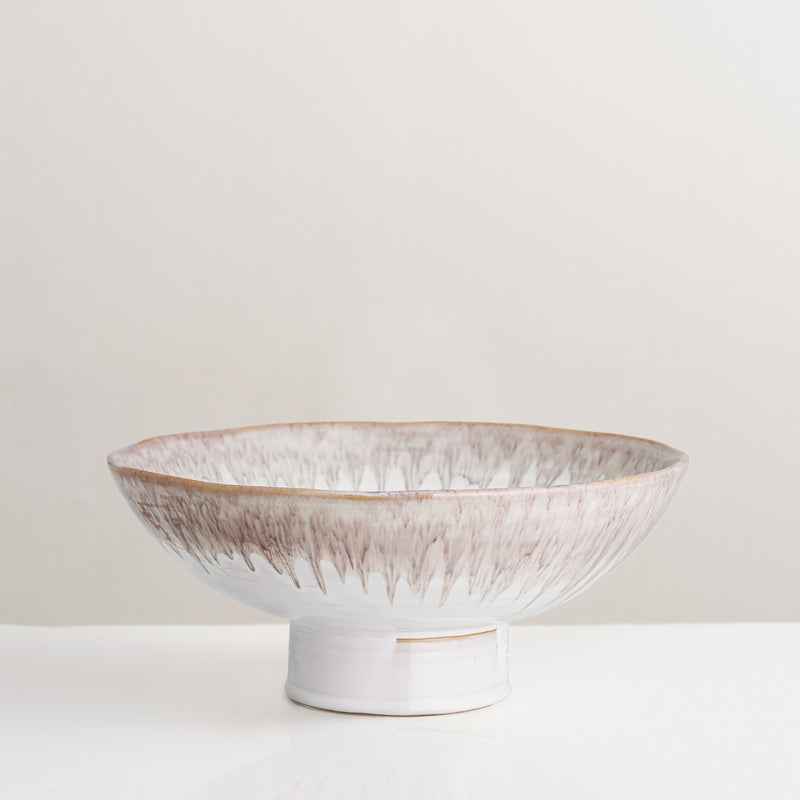 Caya handcrafted glazed serving bowl