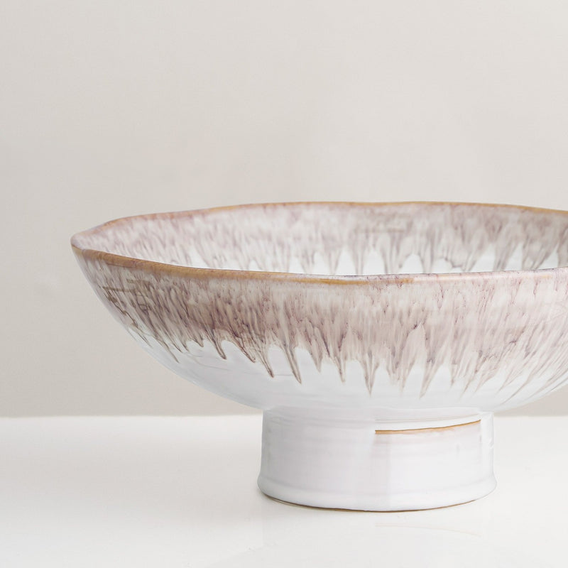 Caya handcrafted glazed serving bowl