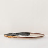 Jules handmade natural glazed stoneware plate