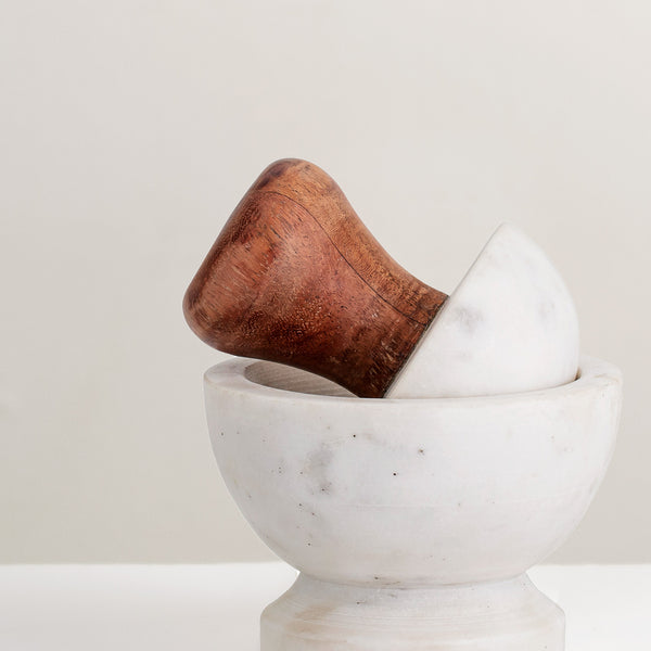 Ernfred marble pestle & mortar