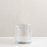 Yala hammered clear glass tumbler - set of 4