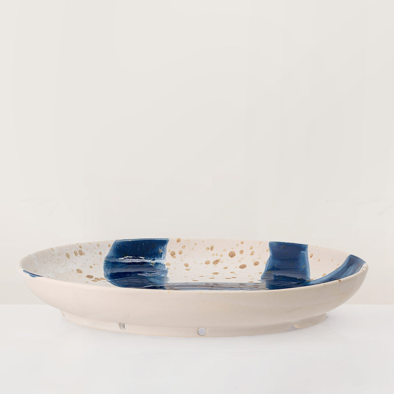 Ozcar hand painted wall decoration / serving plate